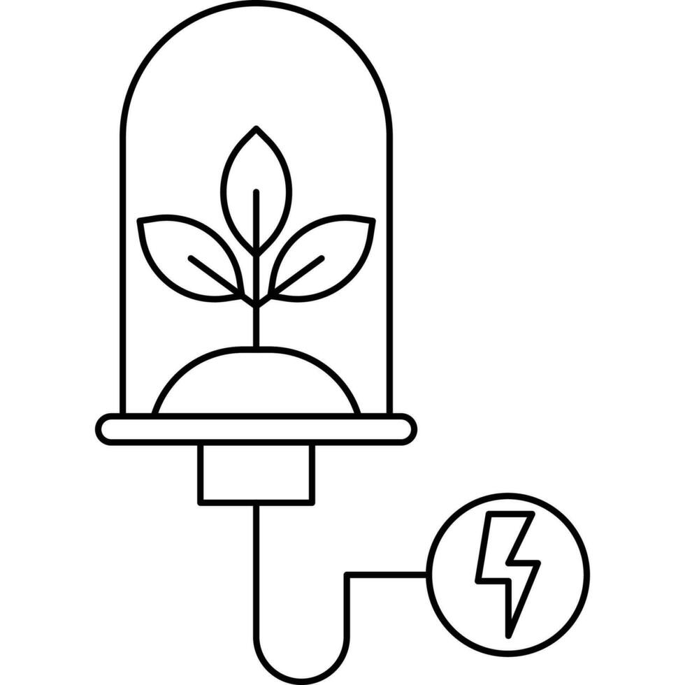 Landwirtschaft Symbole. Linie Kunst Stil Symbol vektor