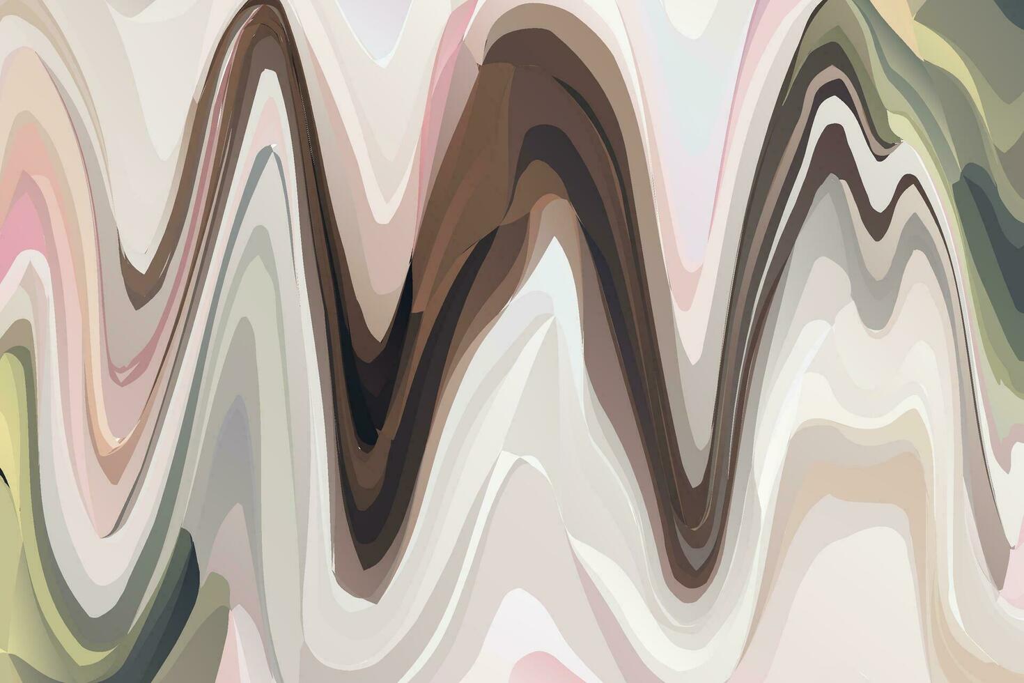 abstrakt Flüssigkeit Farbe verflüssigt Bild bunt Design vektor