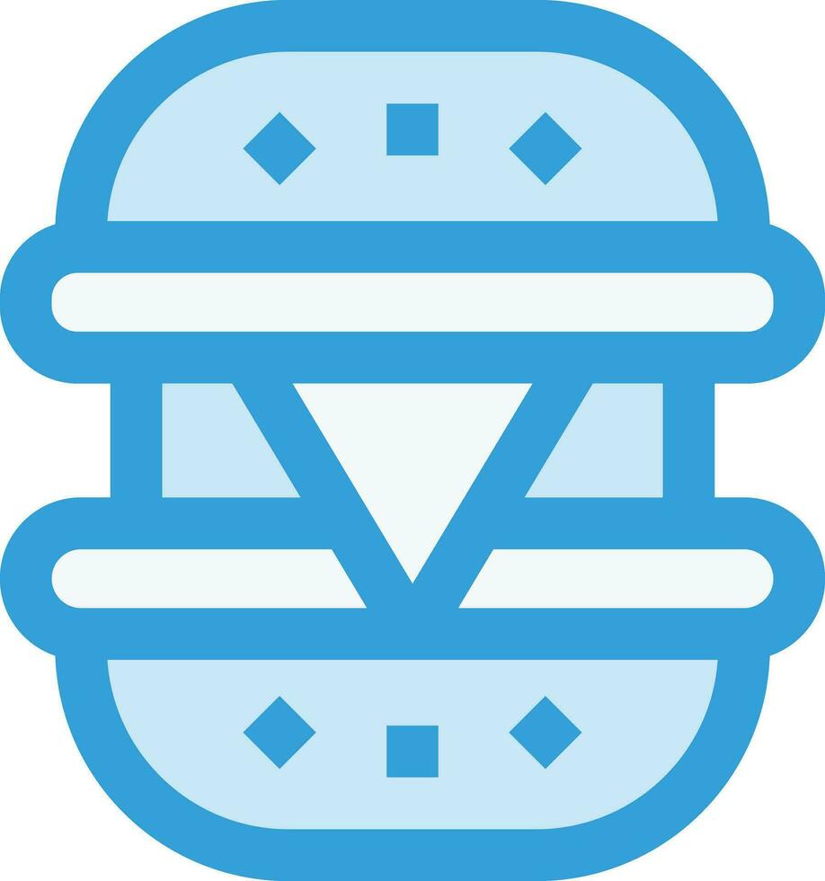 Käse Burger Vektor Symbol Design Illustration