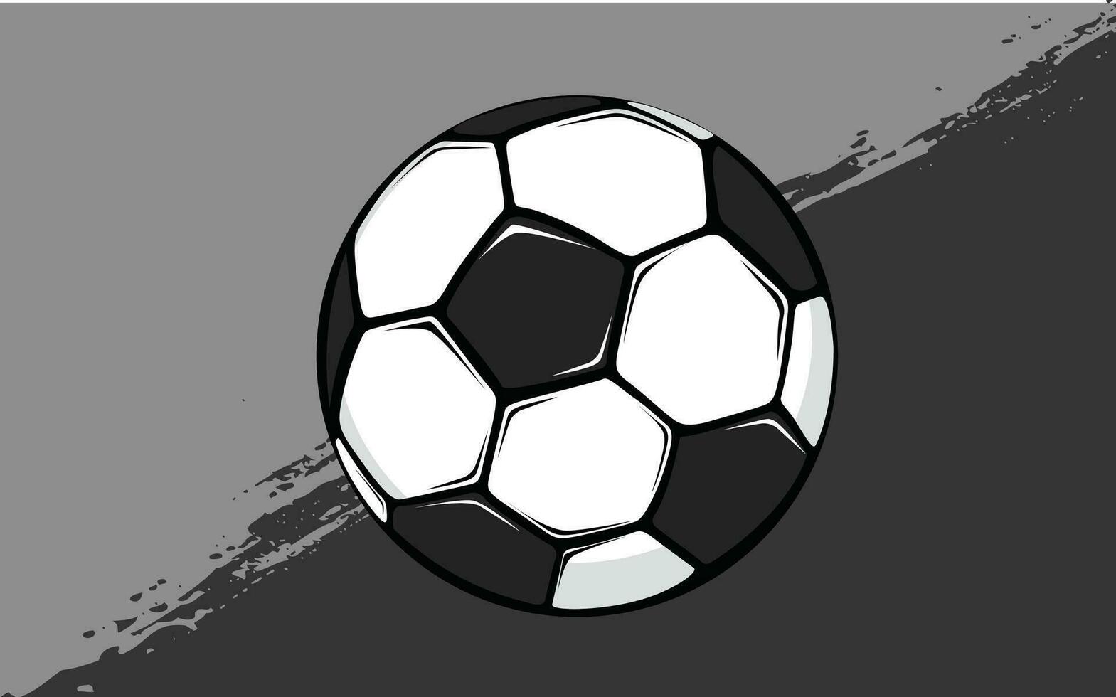 Fußball-Vektor-Illustration vektor