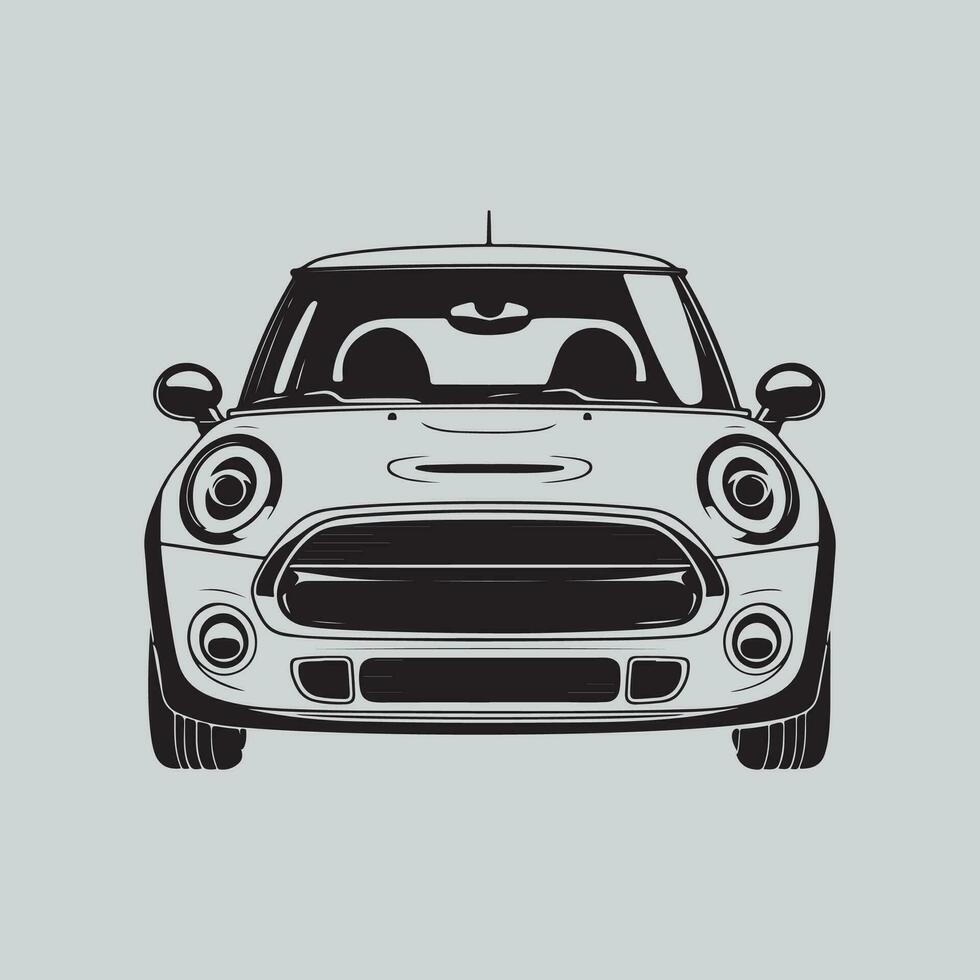 Mini Auto Vektor Kunst, Symbole, und Grafik