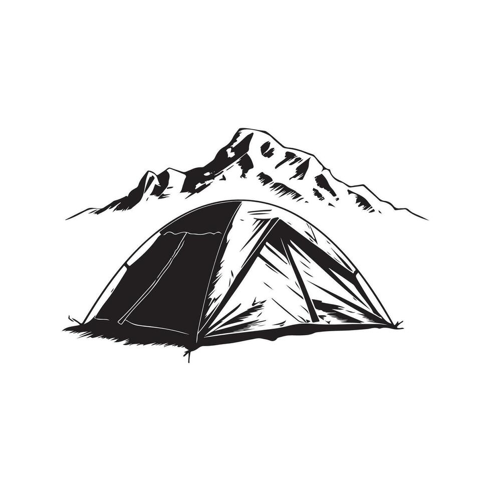 Camping Zelt Bild Vektor