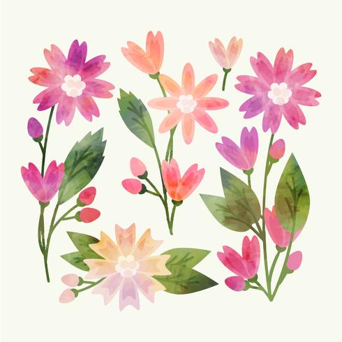 Vektor Gemalte Blumen Download Kostenlos Vector Clipart Graphics Vektorgrafiken Und Design Vorlagen