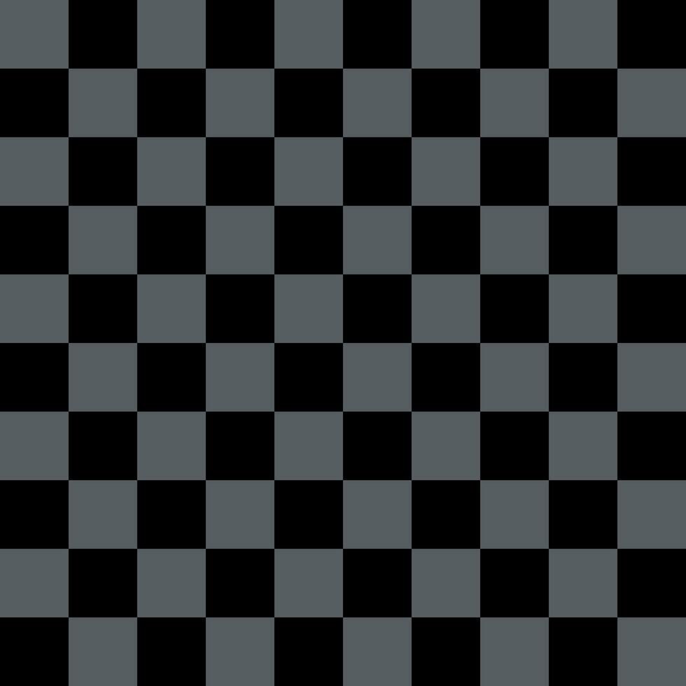 süß Muster geometrisch schwarz Stil. Platz Tabelle Muster grau schwarz Farbe Schach Gitter Rennen Flagge Hintergrund. abstrakt, Vektor, Illustration. Textur, Kleidung, Verpackung, Dekoration, Tapete. vektor