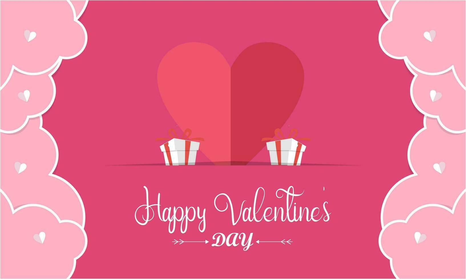 Liebe und Valentinstag Tag Liebhaber Hintergrund vektor