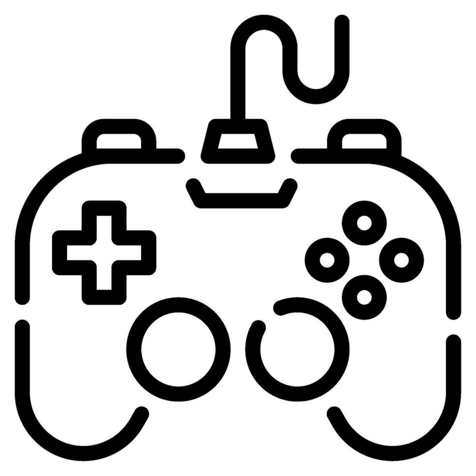 Joystick Symbol Illustration, zum Netz, Anwendung, Infografik, usw vektor