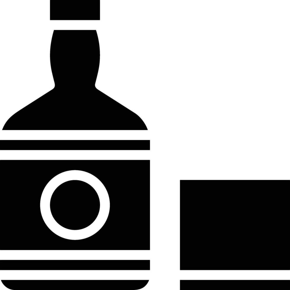 Flasche trinken Symbol Symbol Vektor Bild. Illustration von das trinken Wasser Flasche Glas Design Bild