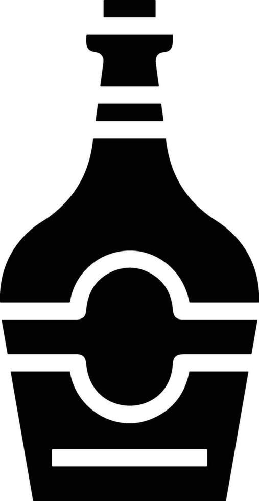 Flasche trinken Symbol Symbol Vektor Bild. Illustration von das trinken Wasser Flasche Glas Design Bild