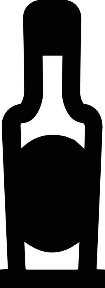 Flasche trinken Symbol Symbol Vektor Bild. Illustration von das trinken Wasser Flasche Glas Design Bild