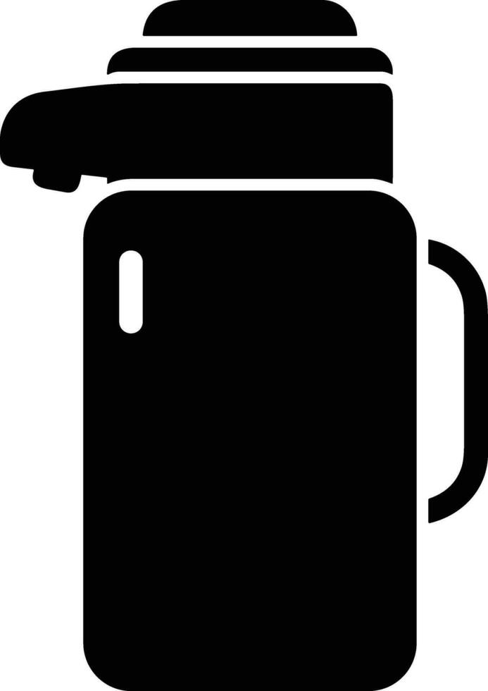 Flasche trinken Symbol Symbol Vektor Bild. Illustration von das trinken Wasser Flasche Glas Design Bild