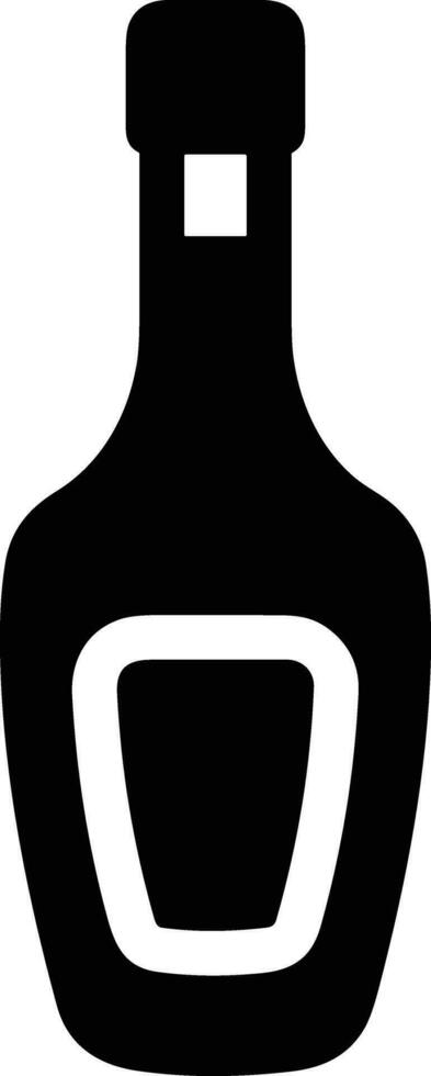 Flasche trinken Symbol Symbol Vektor Bild. Illustration von das trinken Wasser Flasche Glas Design Bild