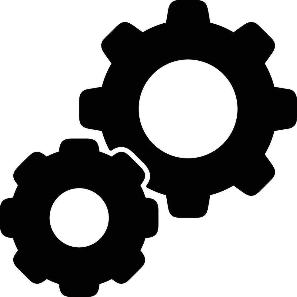 Ausrüstung Rahmen Symbol Symbol Vektor Bild. Illustration von das industriell Rad mechine Mechanismus Design Bild