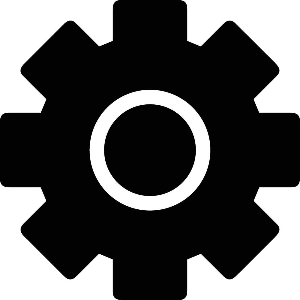 Ausrüstung Rahmen Symbol Symbol Vektor Bild. Illustration von das industriell Rad mechine Mechanismus Design Bild