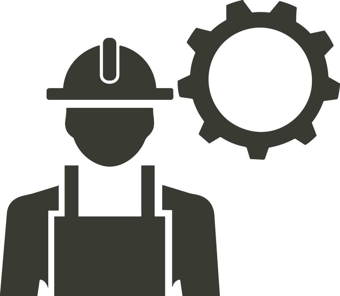 Ausrüstung Rahmen Symbol Symbol Vektor Bild. Illustration von das industriell Rad mechine Mechanismus Design Bild