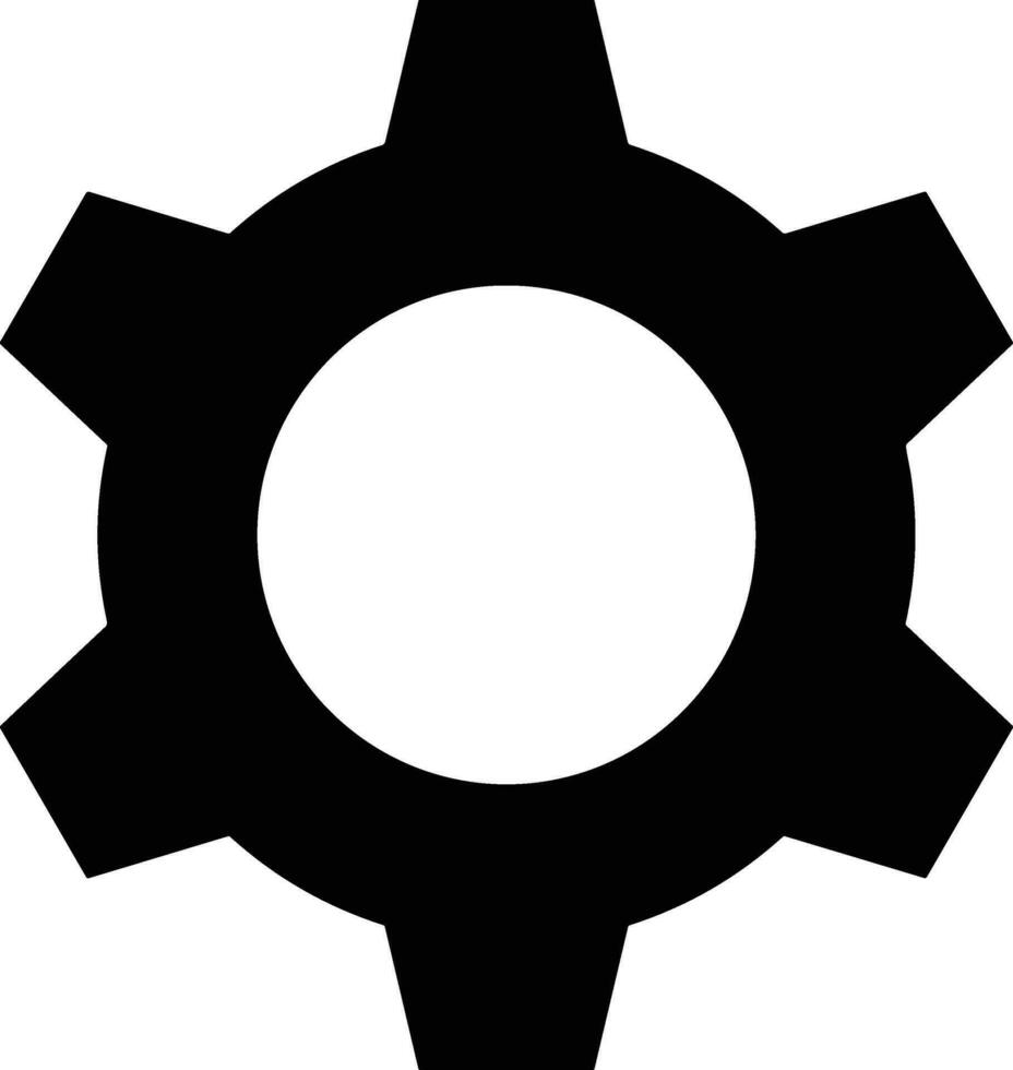 Ausrüstung Rahmen Symbol Symbol Vektor Bild. Illustration von das industriell Rad mechine Mechanismus Design Bild