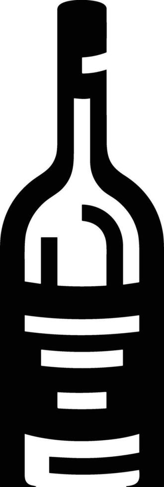 Flasche trinken Symbol Symbol Vektor Bild. Illustration von das trinken Wasser Flasche Glas Design Bild