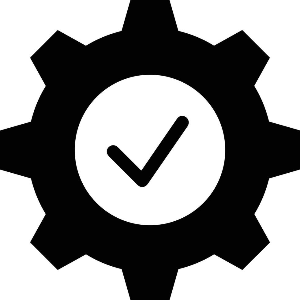 Ausrüstung Rahmen Symbol Symbol Vektor Bild. Illustration von das industriell Rad mechine Mechanismus Design Bild