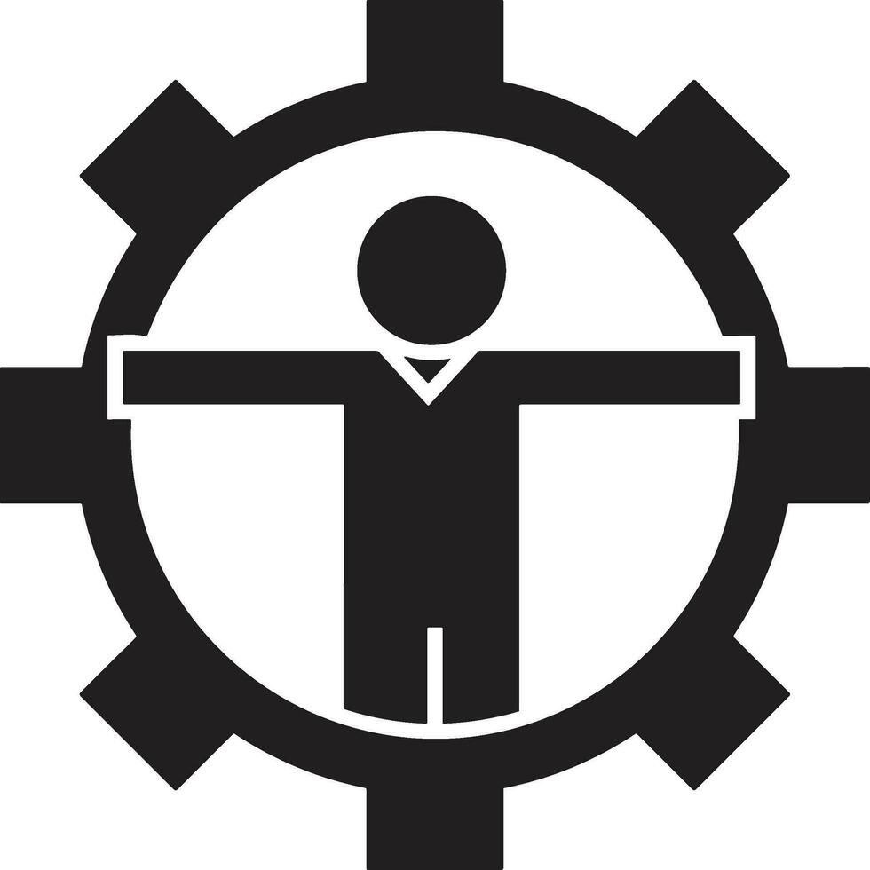 redskap miljö symbol ikon vektor bild. illustration av de industriell hjul mekanik mekanism design bild