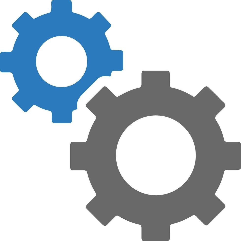 Ausrüstung Rahmen Symbol Symbol Vektor Bild. Illustration von das industriell Rad mechine Mechanismus Design Bild