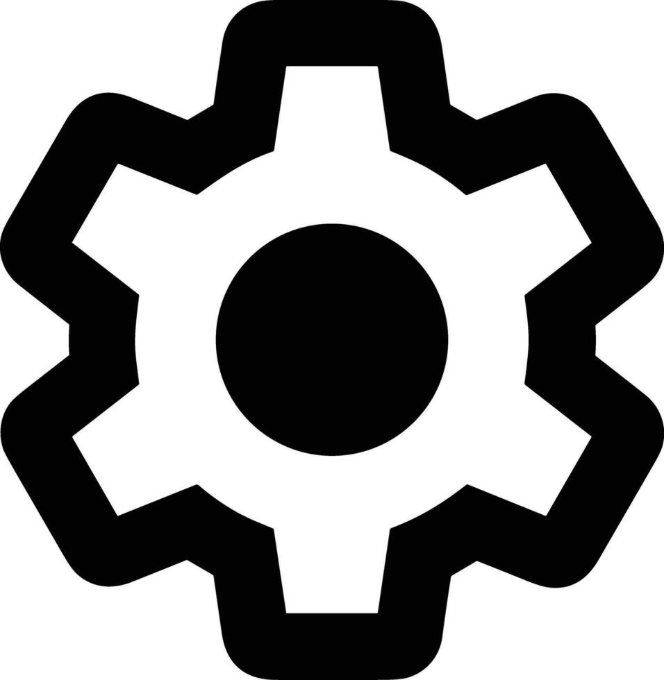 Ausrüstung Rahmen Symbol Symbol Vektor Bild. Illustration von das industriell Rad mechine Mechanismus Design Bild