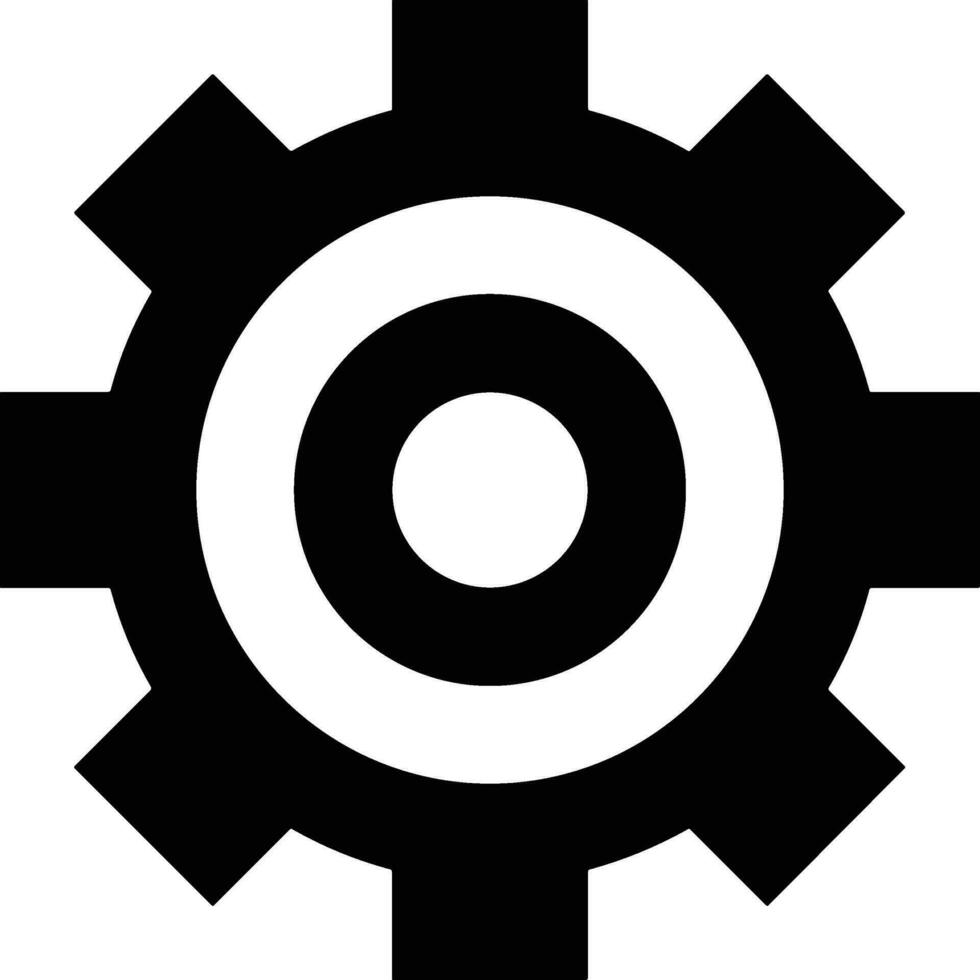 redskap miljö symbol ikon vektor bild. illustration av de industriell hjul mekanik mekanism design bild