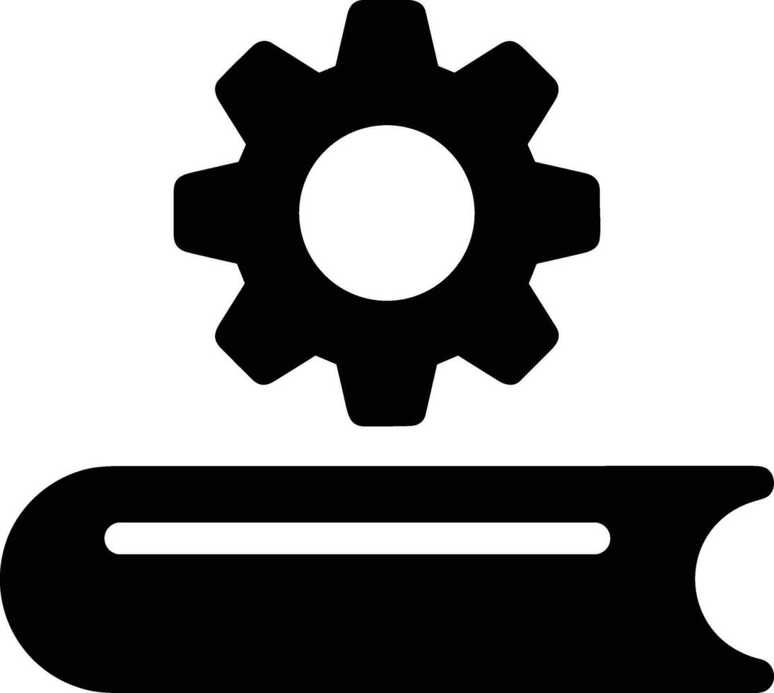 Ausrüstung Rahmen Symbol Symbol Vektor Bild. Illustration von das industriell Rad mechine Mechanismus Design Bild