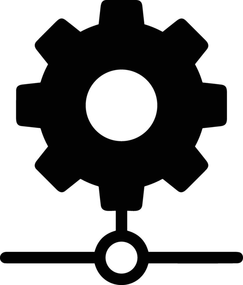 Ausrüstung Rahmen Symbol Symbol Vektor Bild. Illustration von das industriell Rad mechine Mechanismus Design Bild