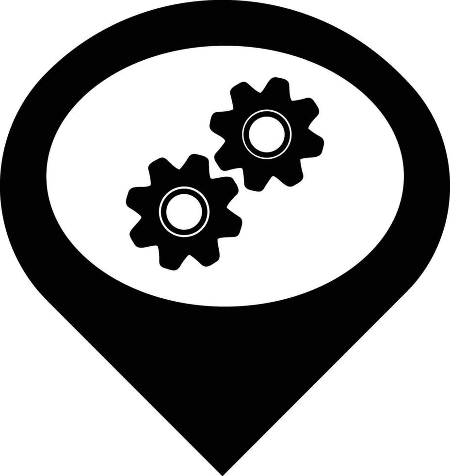 redskap miljö symbol ikon vektor bild. illustration av de industriell hjul mekanik mekanism design bild