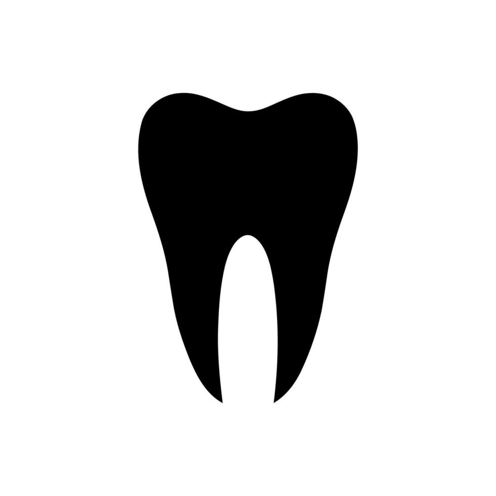 oral hälsa ikon på vit bakgrund vektor