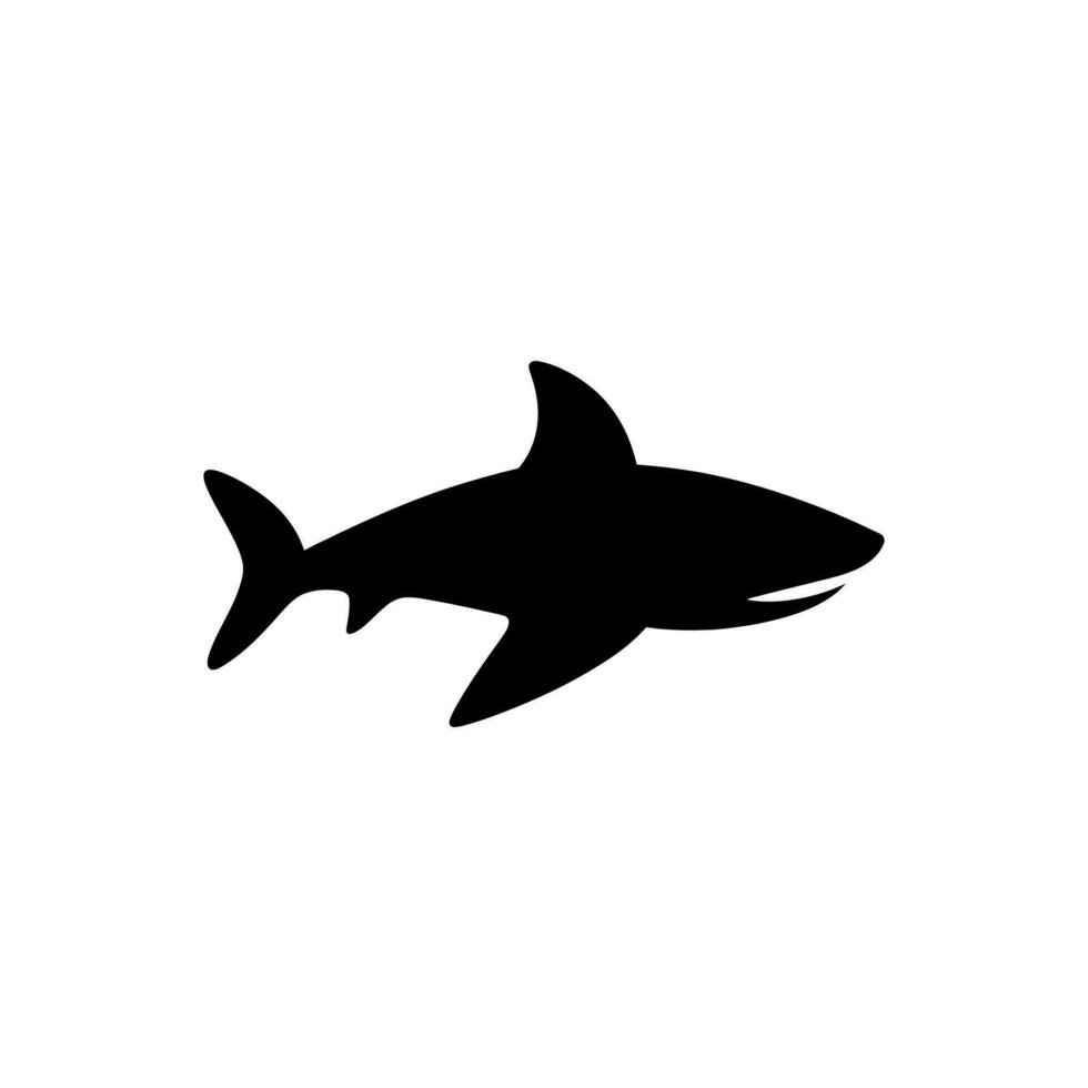 Krankenschwester Hai Symbol auf Weiß Hintergrund - - einfach Vektor Illustration