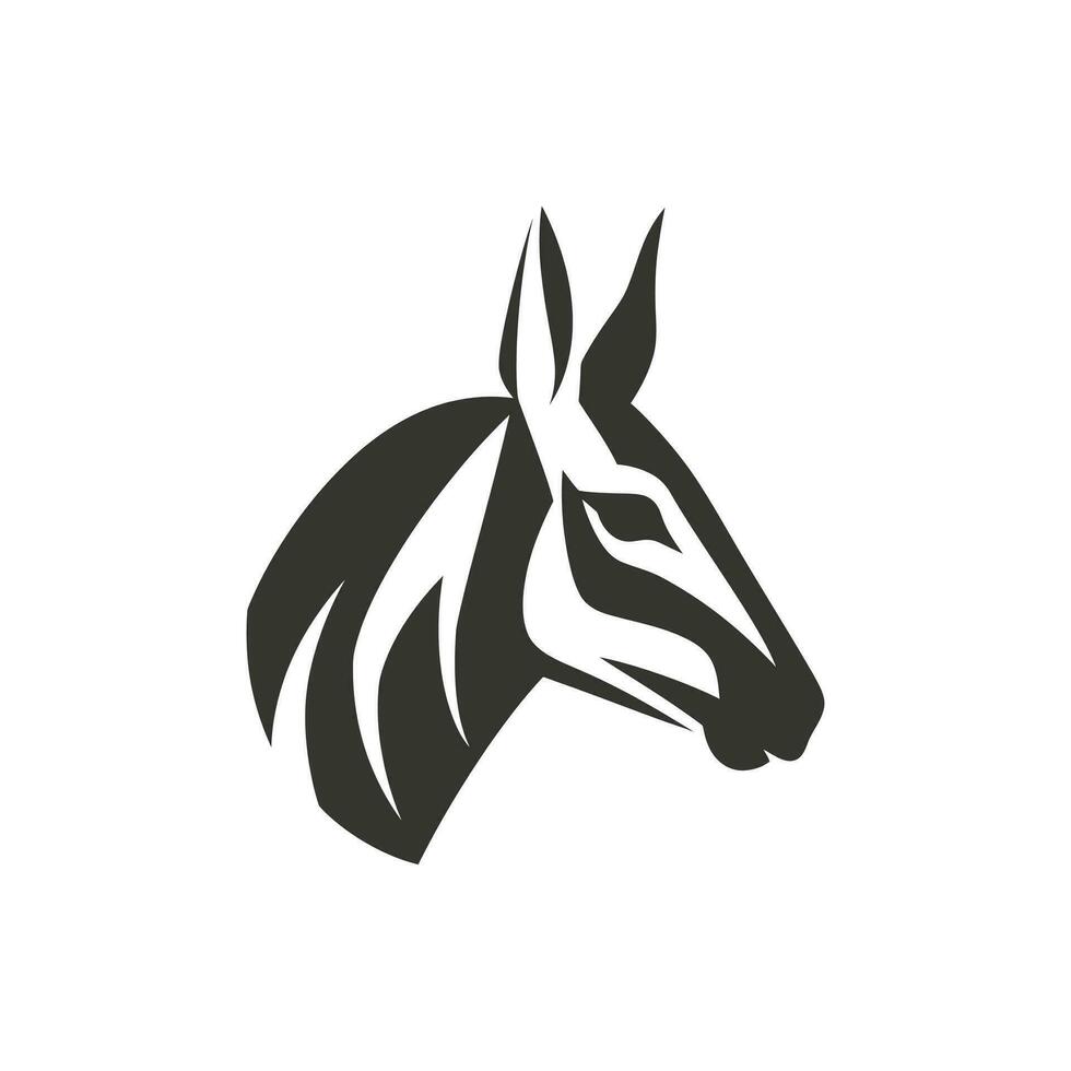 Okapi Symbol auf Weiß Hintergrund - - einfach Vektor Illustration