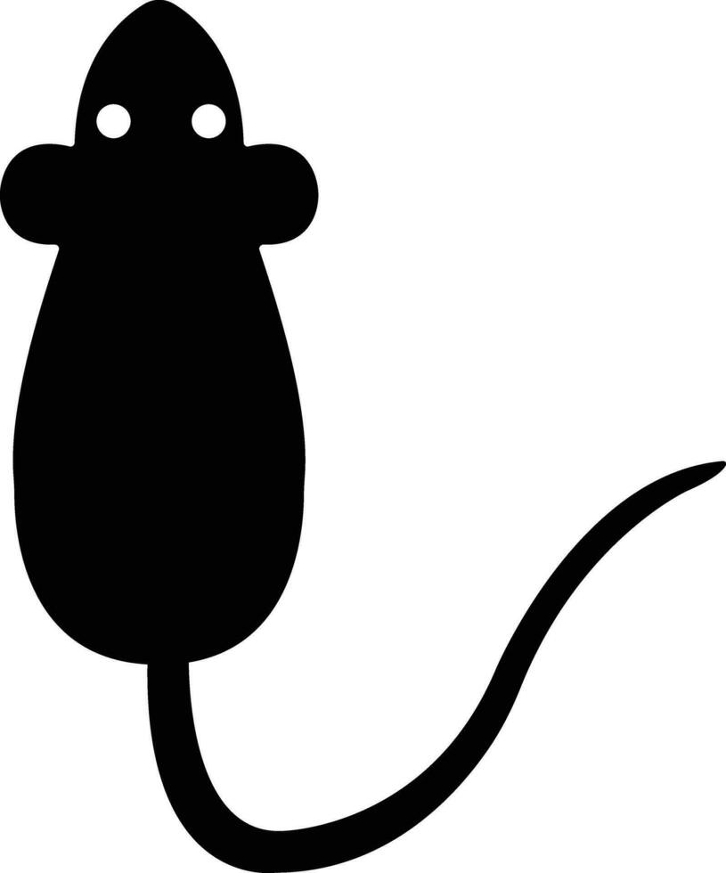 Maus Tier Symbol im modisch eben Stil. isoliert auf transparent Hintergrund. Ratte, Mäuse Zeichen Symbole Design verwenden Vektor zum Apps und Webseite