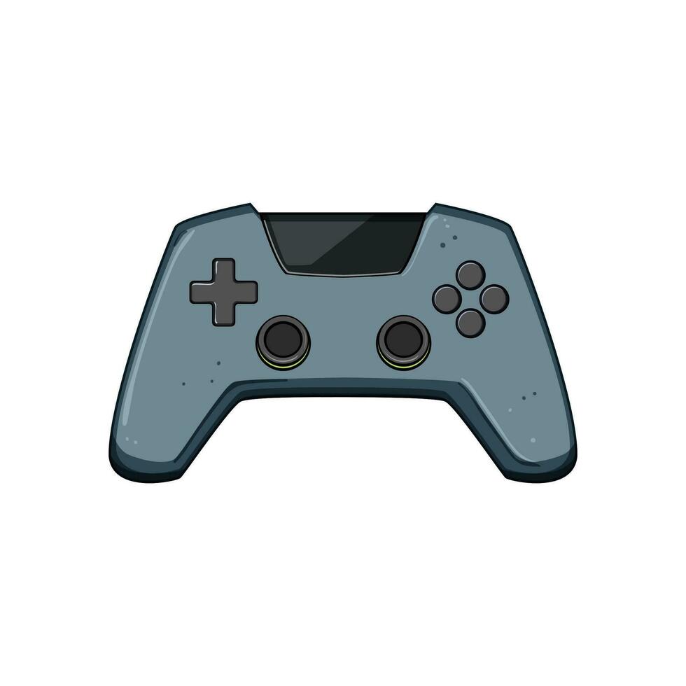 Konsole Gamepad Karikatur Vektor Illustration