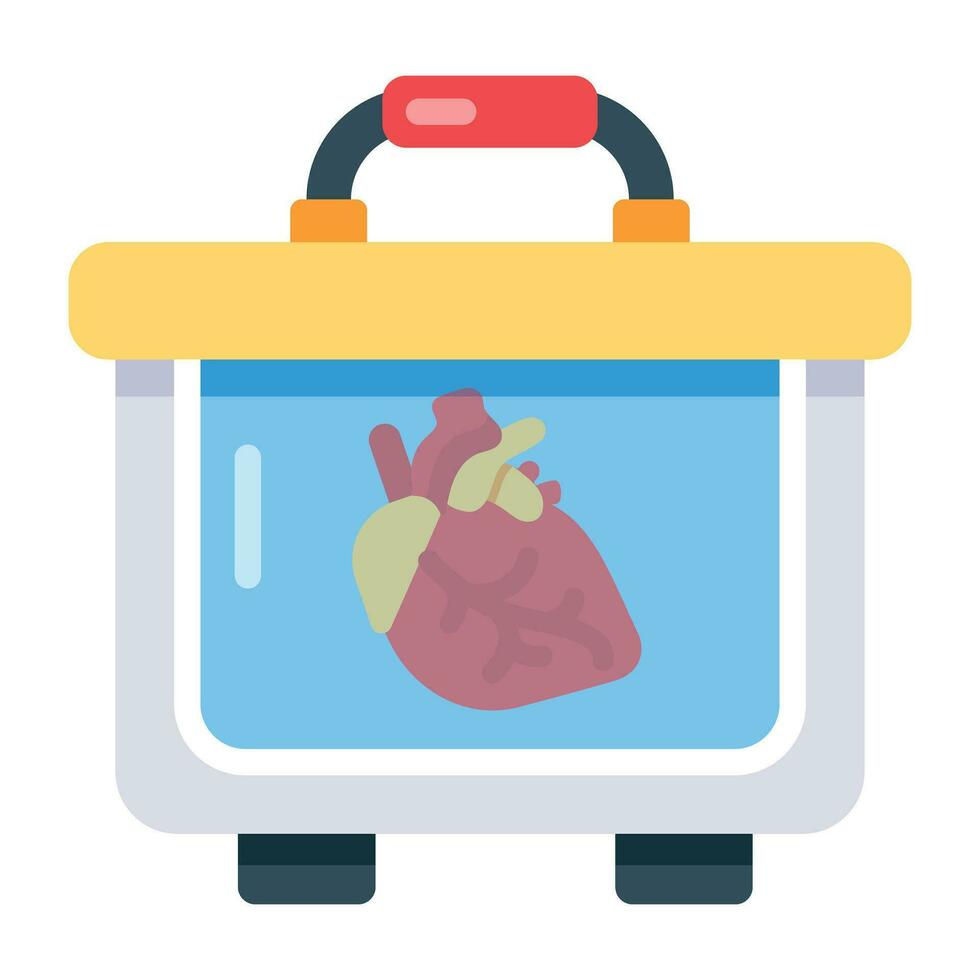 trendig organ donation vektor