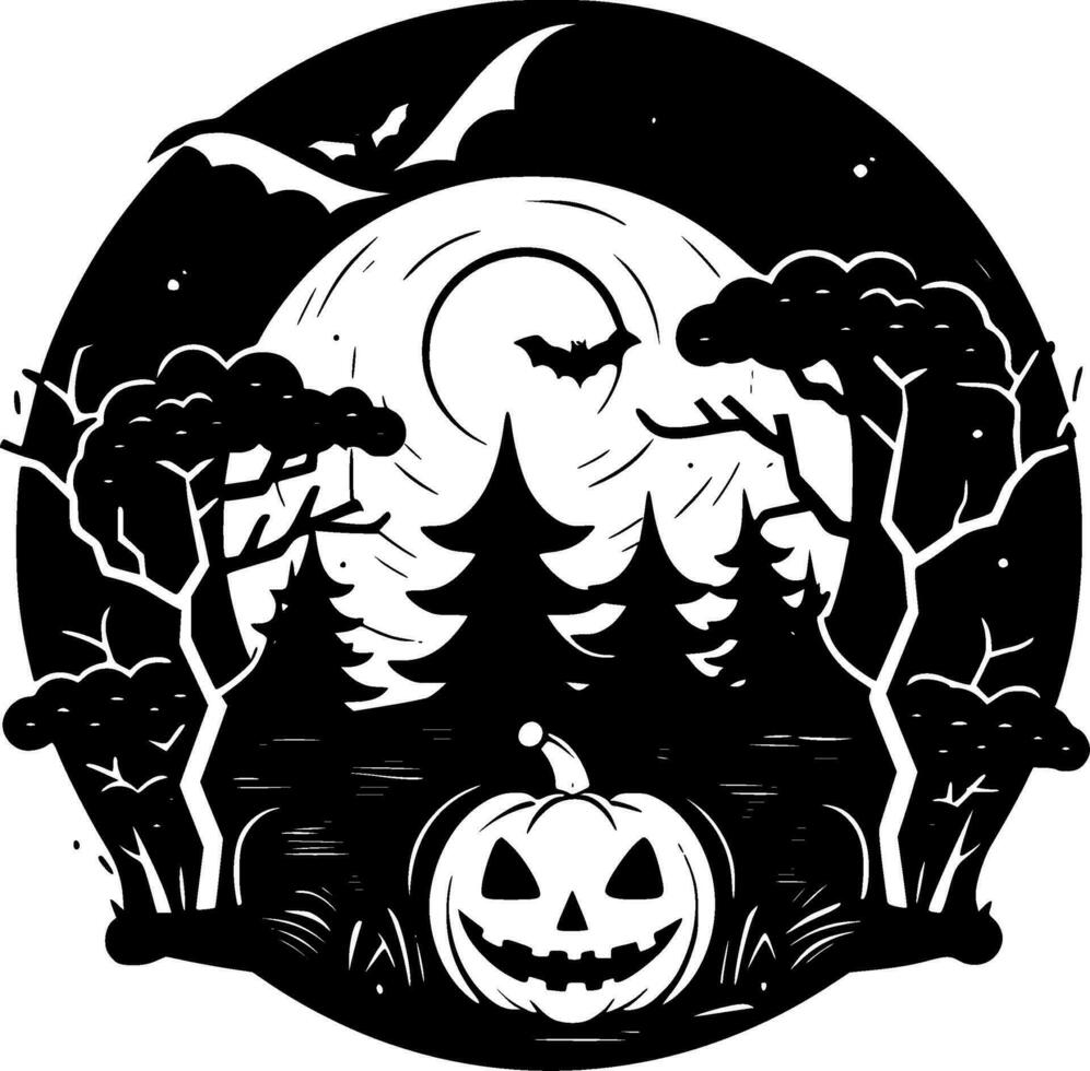 halloween - hög kvalitet vektor logotyp - vektor illustration idealisk för t-shirt grafisk