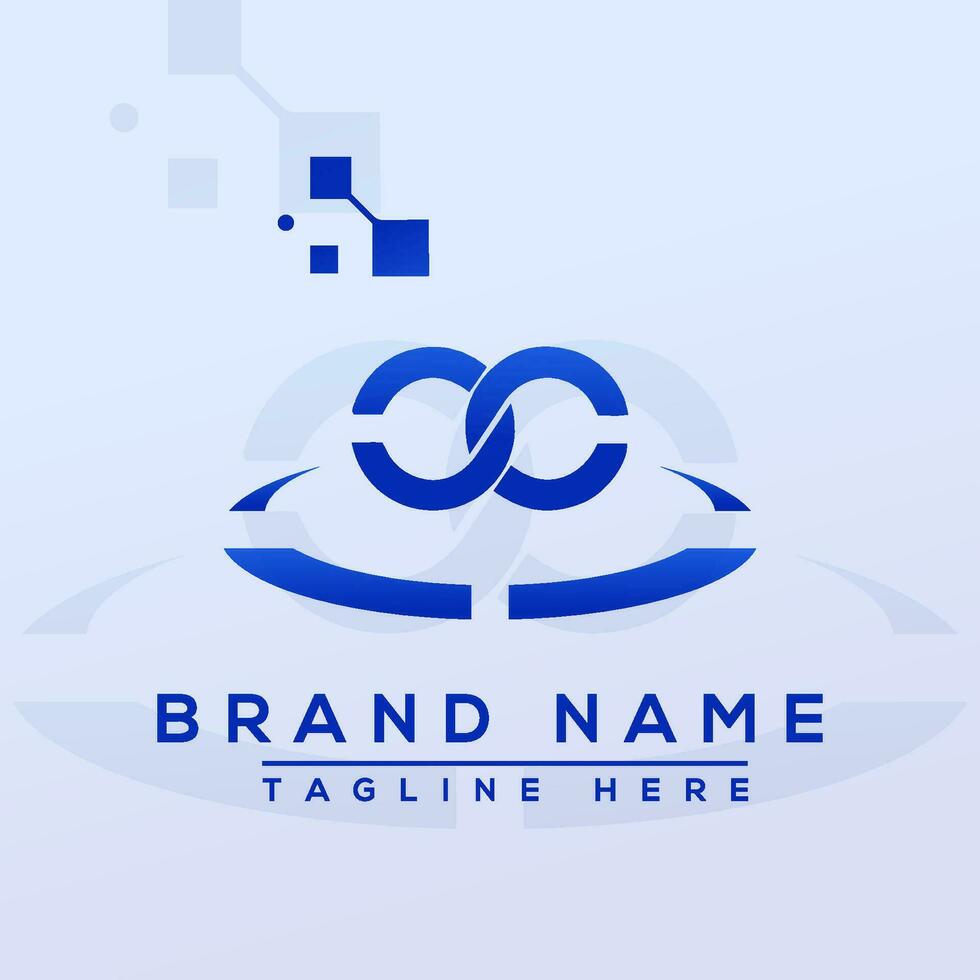 brev cc professionell logotyp för Allt typer av företag vektor