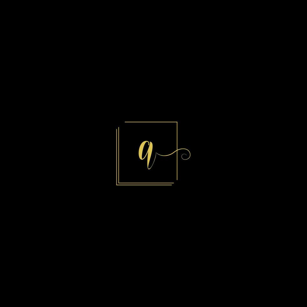 ein kreativ modern Briefe Logo Design Vorlage vektor