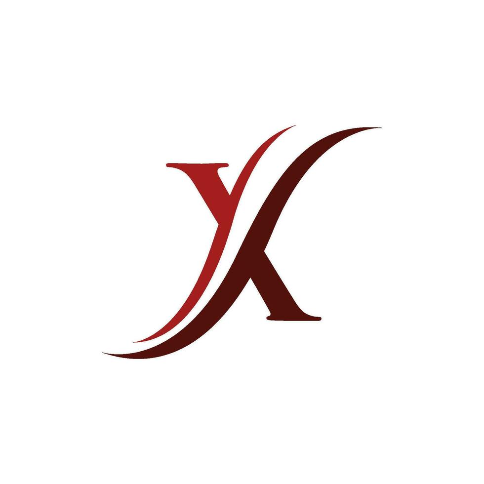 x Brief Logo Vorlage Vektor-Symbol vektor