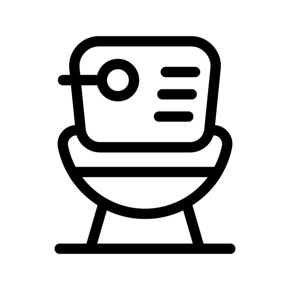 Toilette Symbol Vektor Symbol Design Illustration