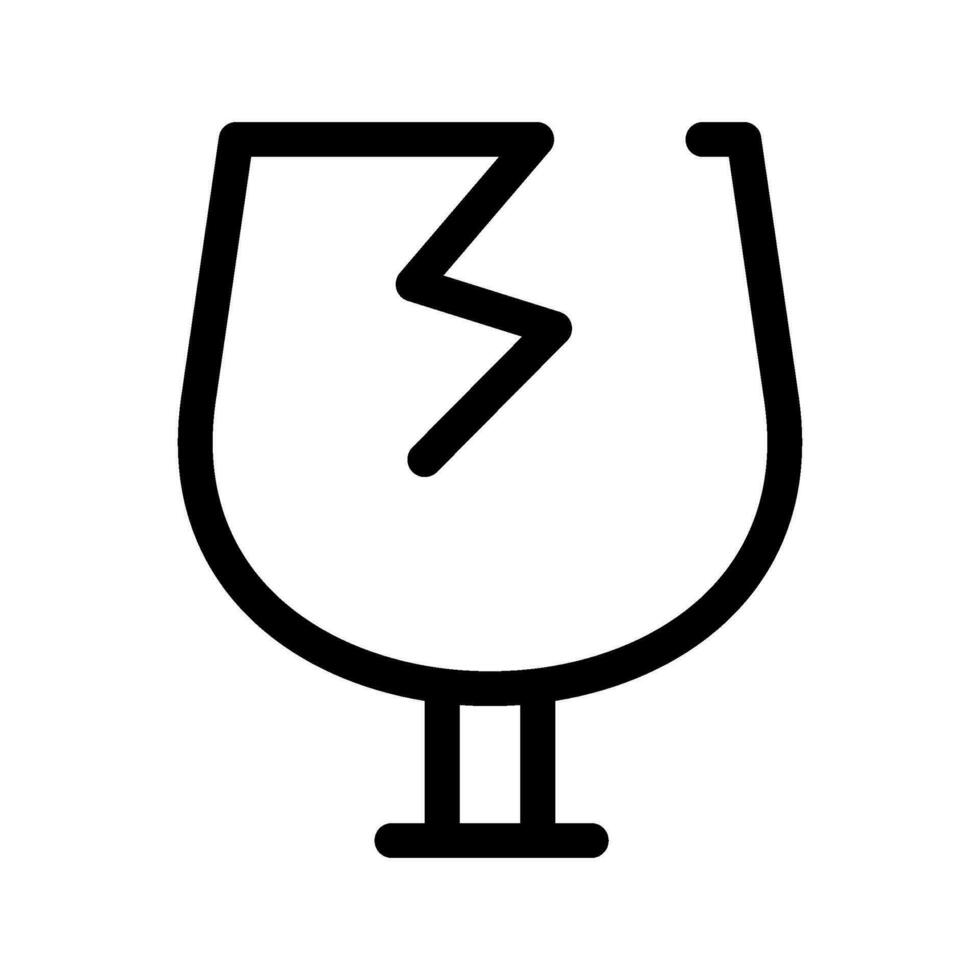 ömtålig ikon vektor symbol design illustration