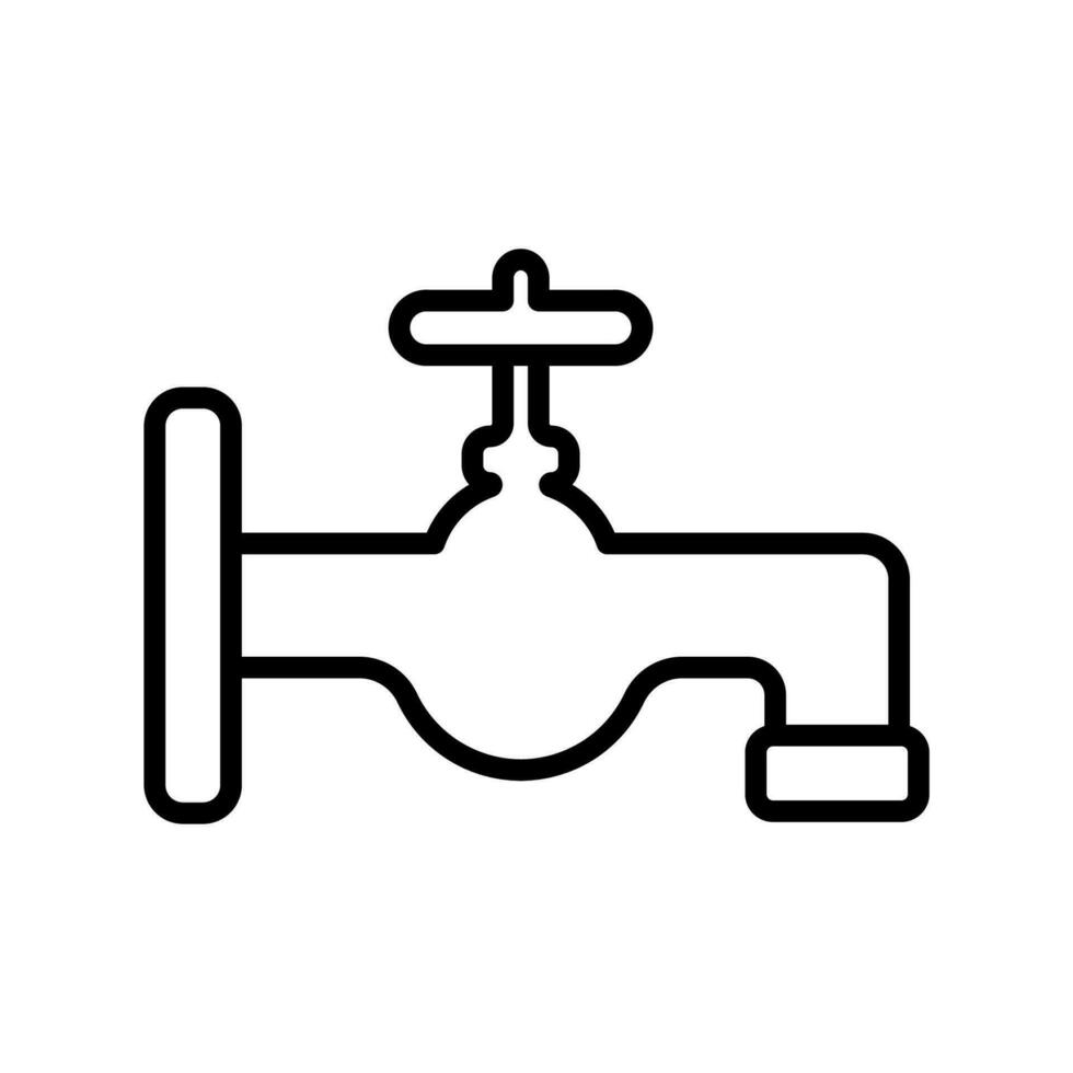 Wasserhahn Symbol Design Vektor