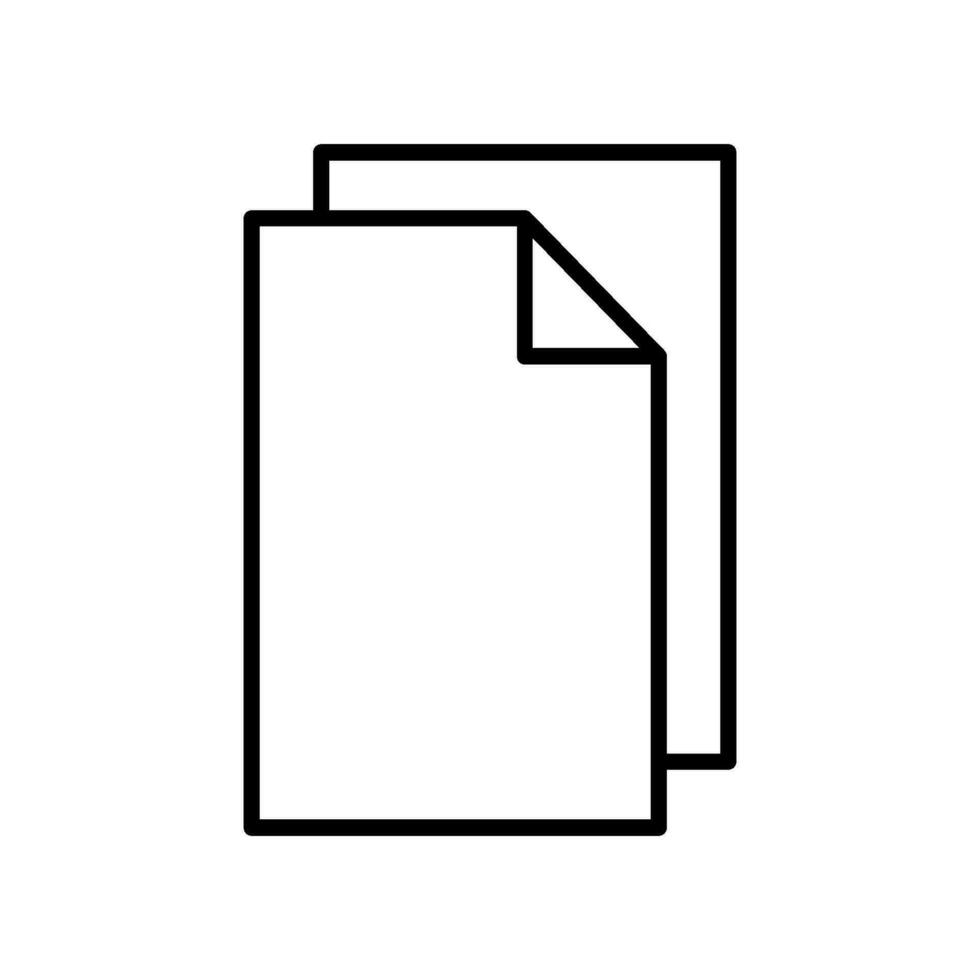 Papier Symbol Vektor