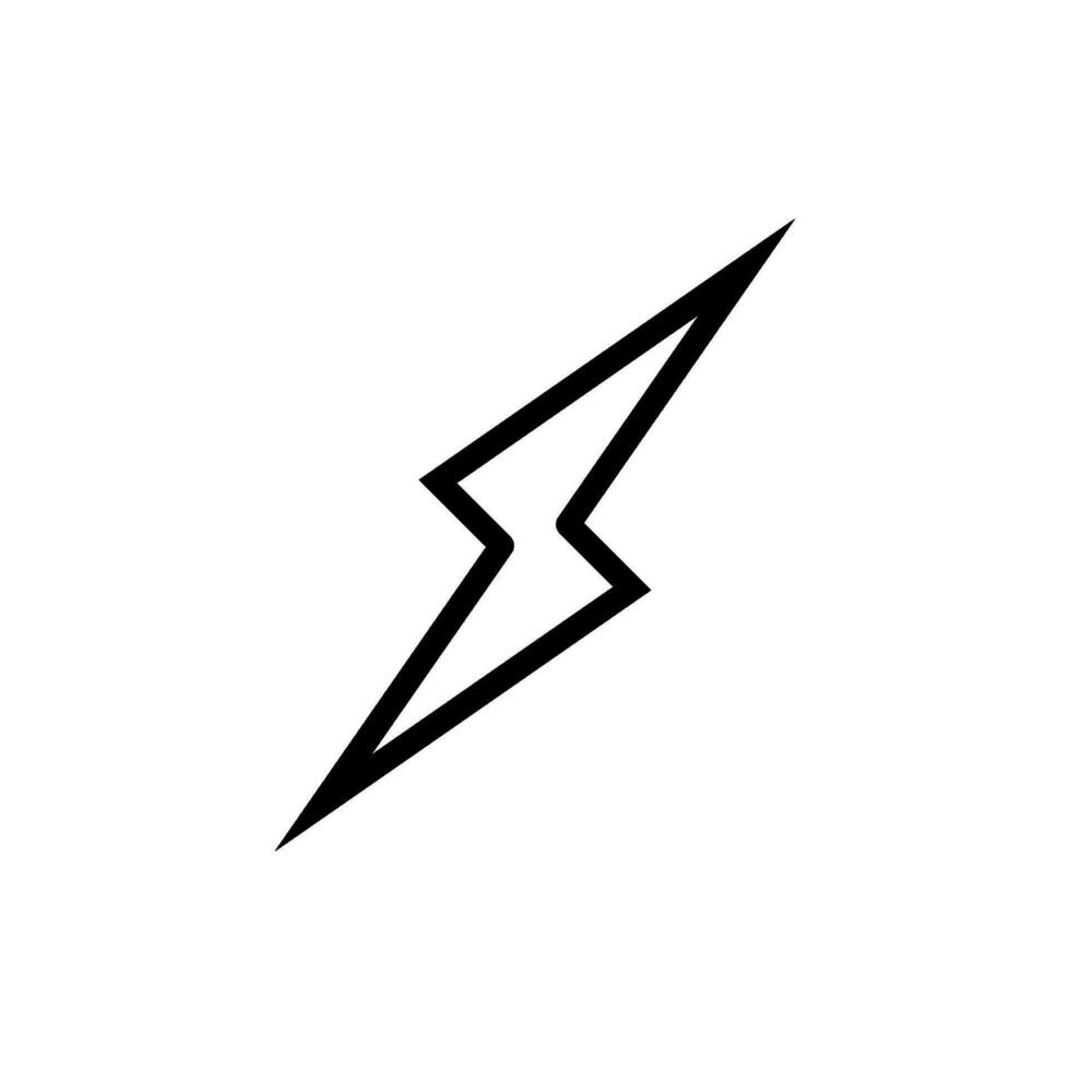 Blitz Symbol Design Vektor Vorlage