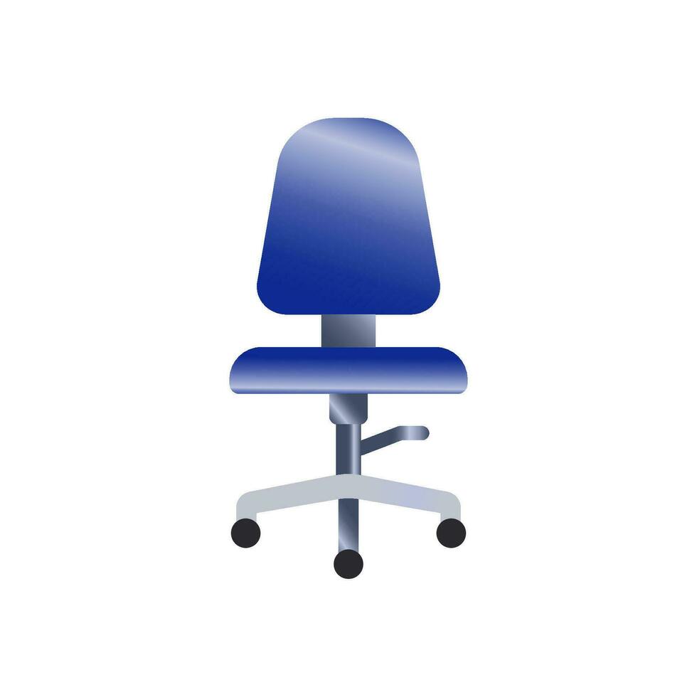 Büro Stuhl Symbol Design Vektor