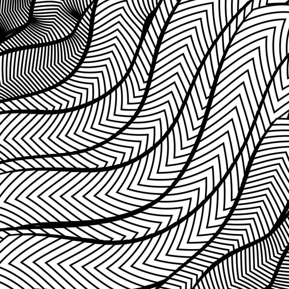 vektor abstrakt bakgrund av rader i svart och vit färger