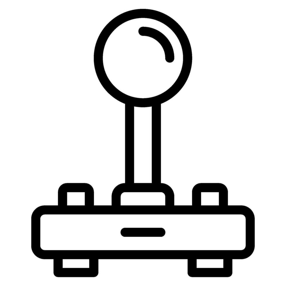 Joystick Symbol Illustration zum Netz Anwendung, usw vektor