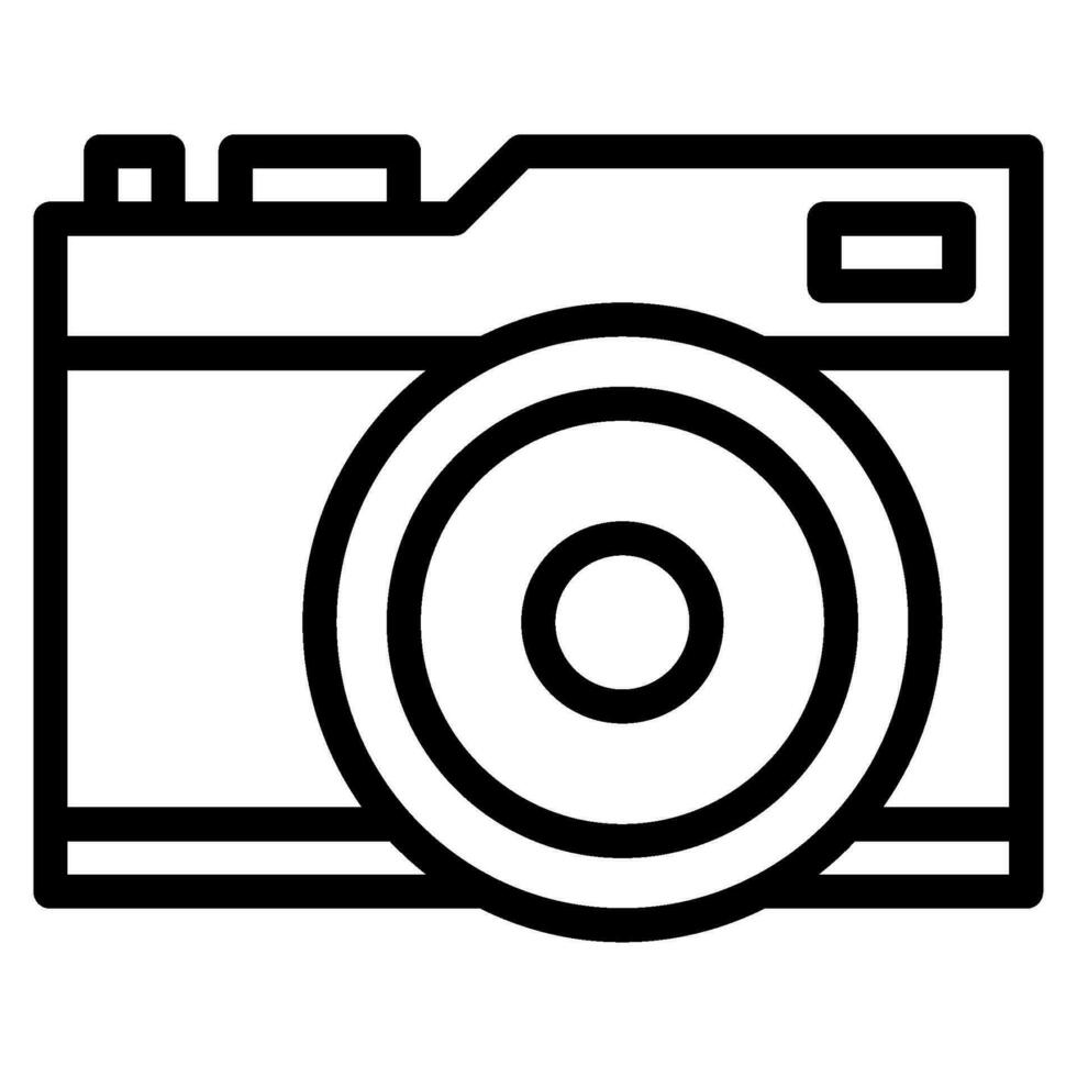 kamera ikon illustration för webb app, etc vektor