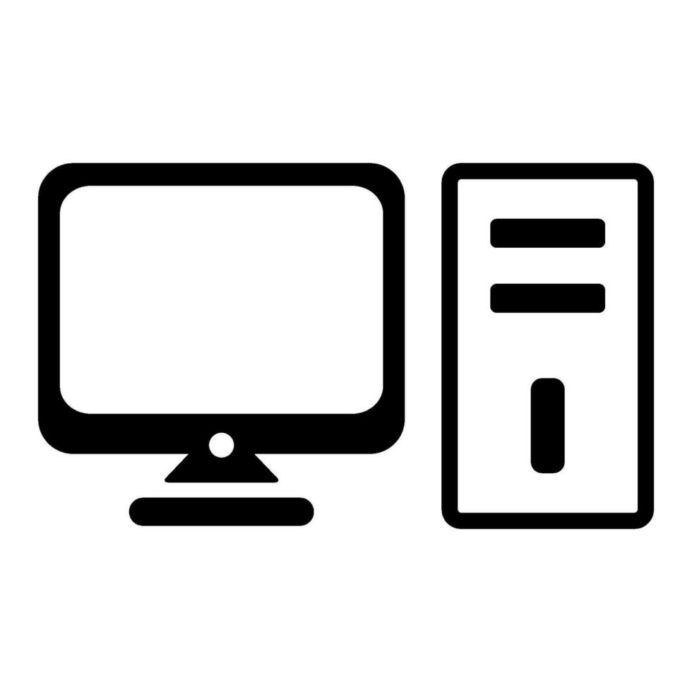 Computer Symbol Design Vektor