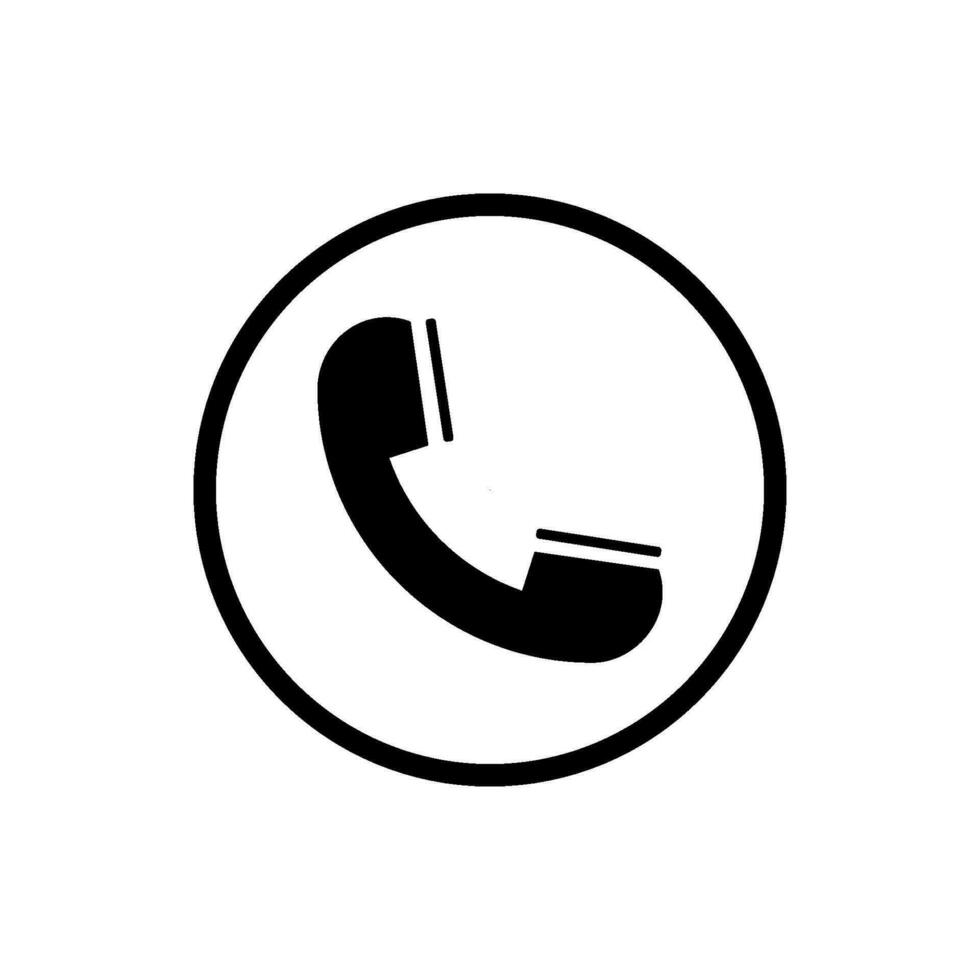 Telefon Symbol Design Vektor