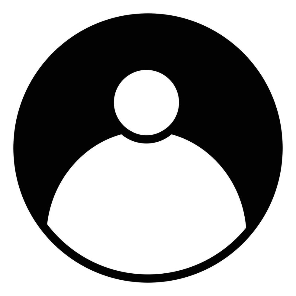 Menschen Profil Vektor Symbol Design